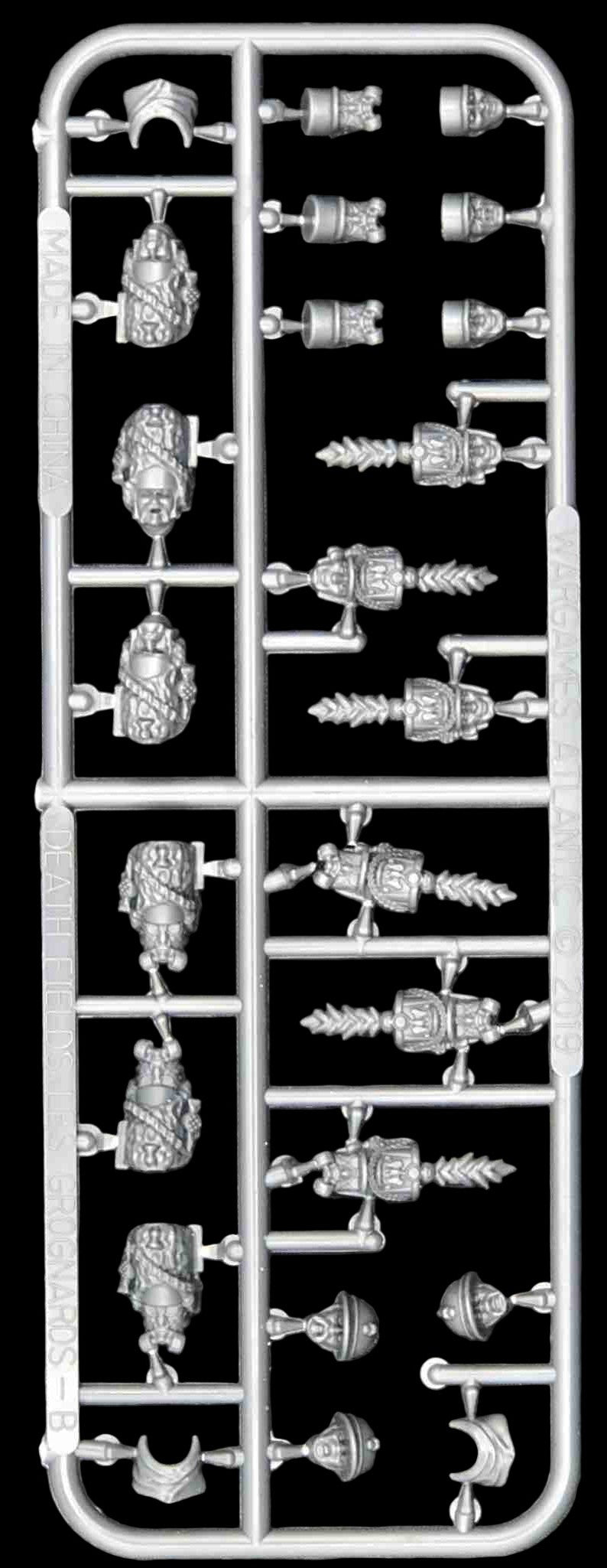 Les Grognards 28mm Head Sprue