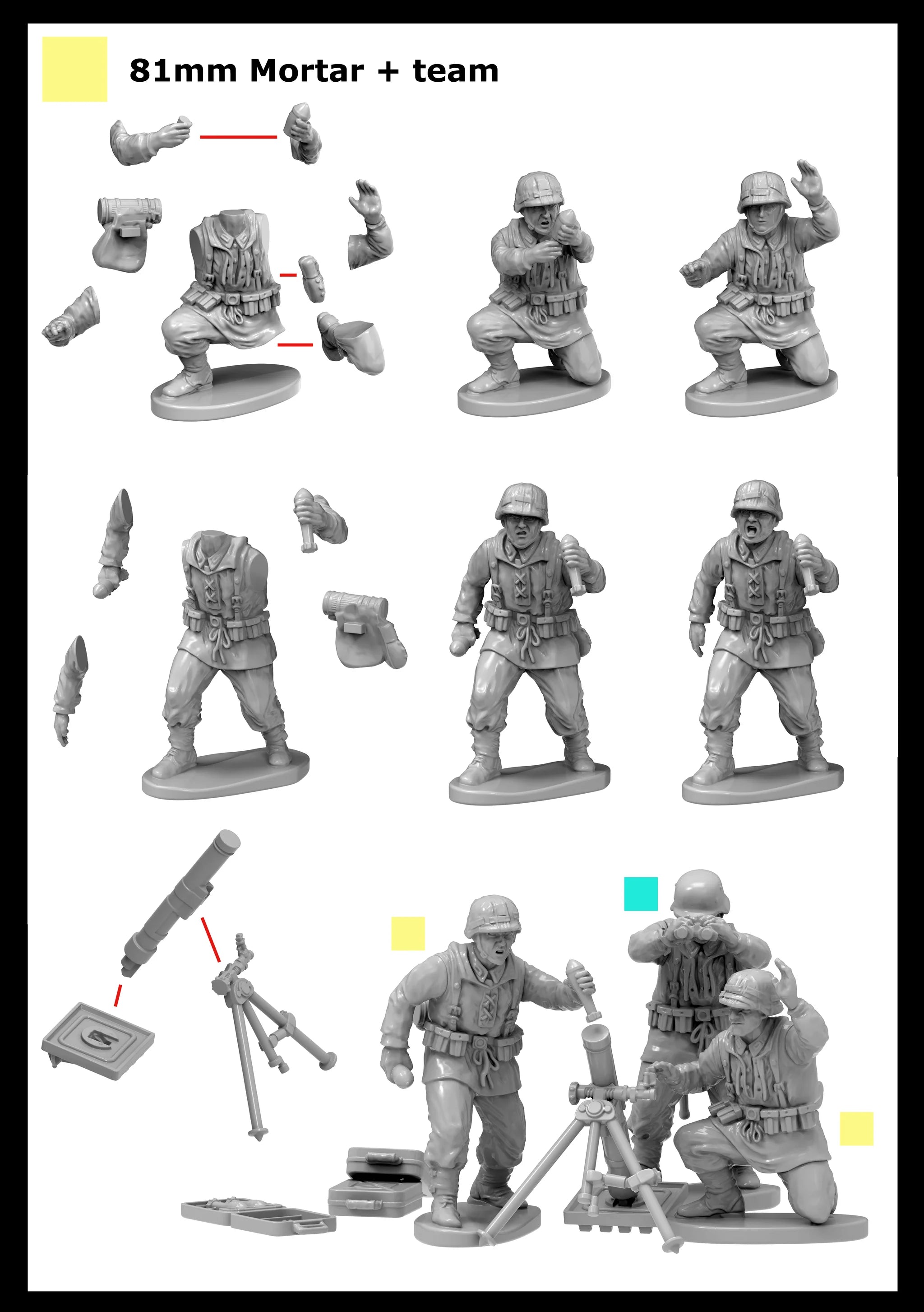 German Heavy Weapons Sprue VW2002