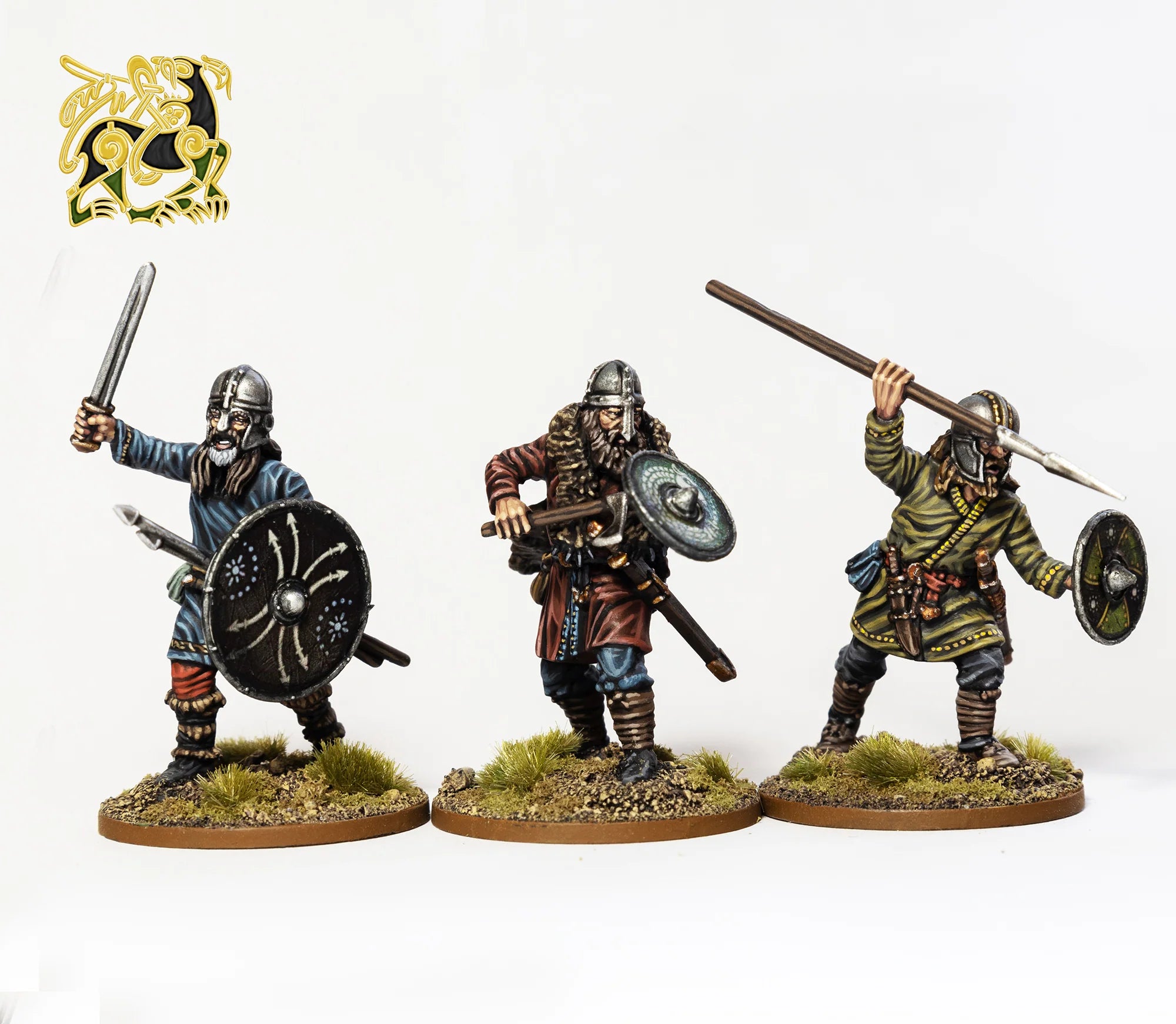 Early Saxon Unarmoured Warriors VXDA016