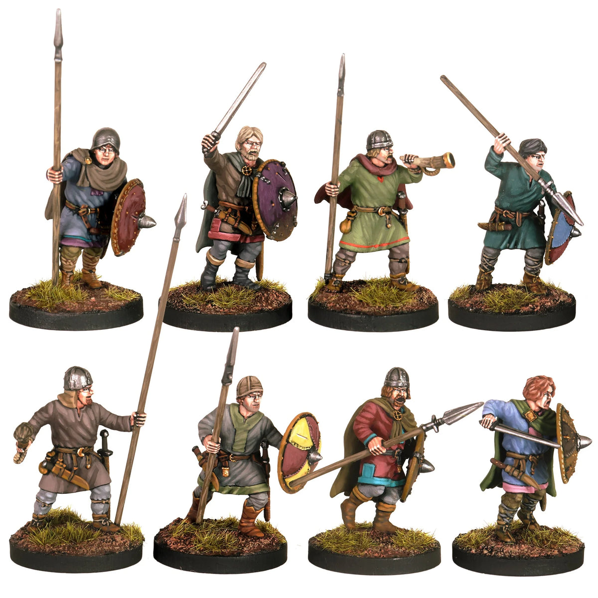 Carolingian Franks Unarmoured Infantry Sprue VXDA022