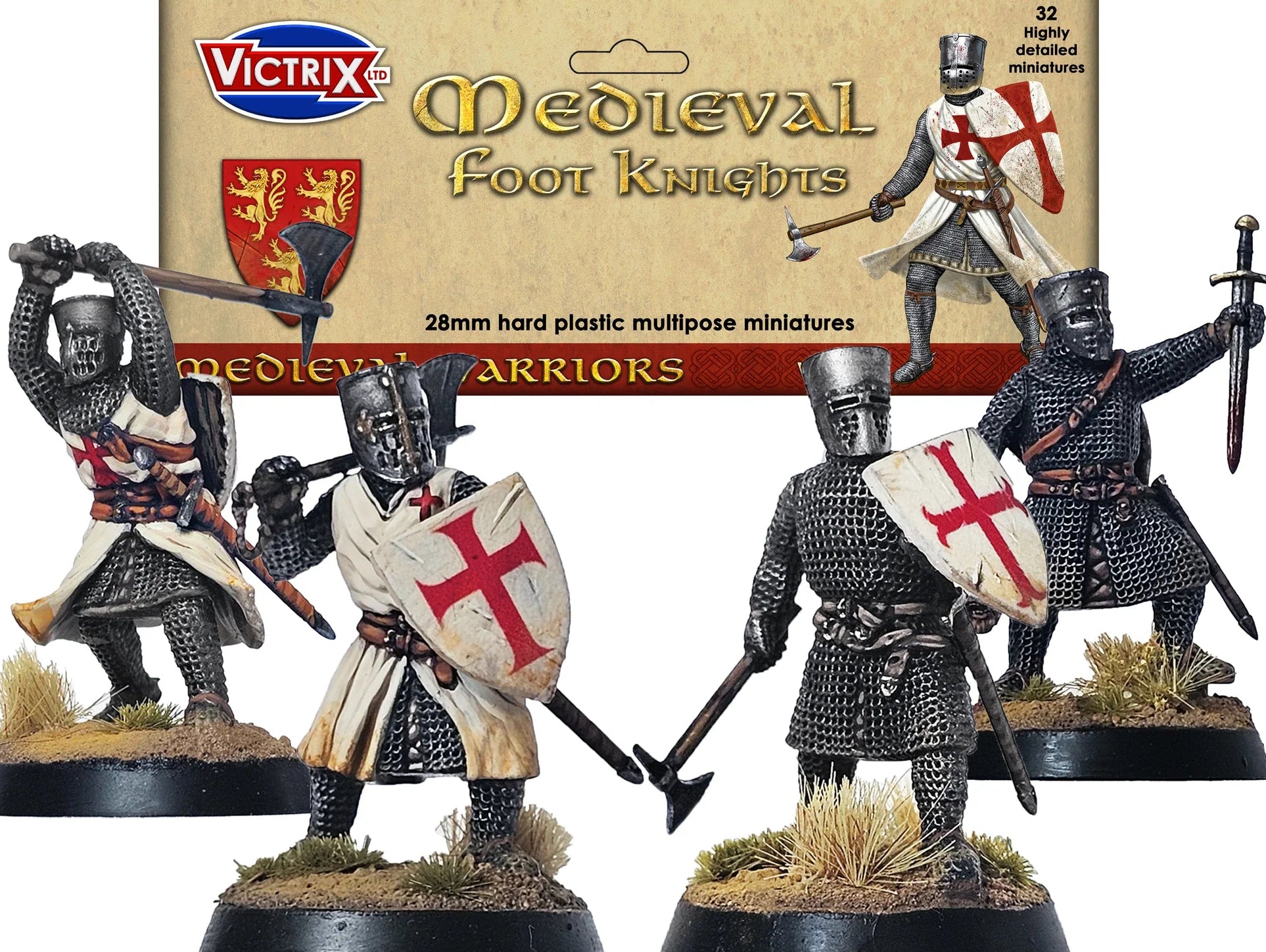 Medieval Foot Knights Sprue VXM004