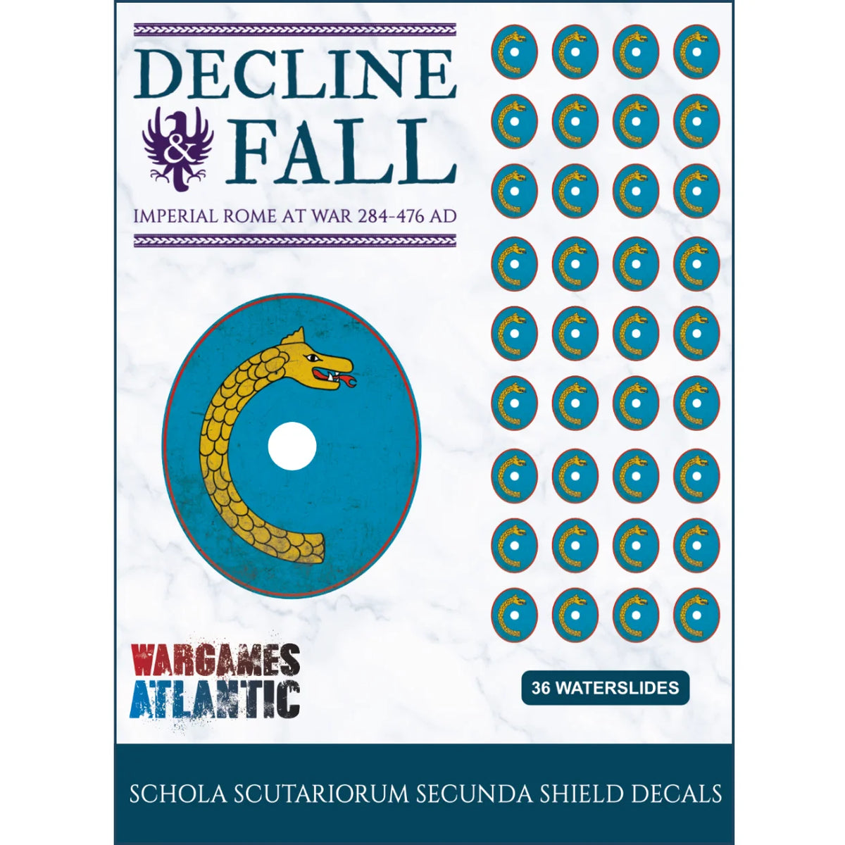 Late Roman Shield Decals