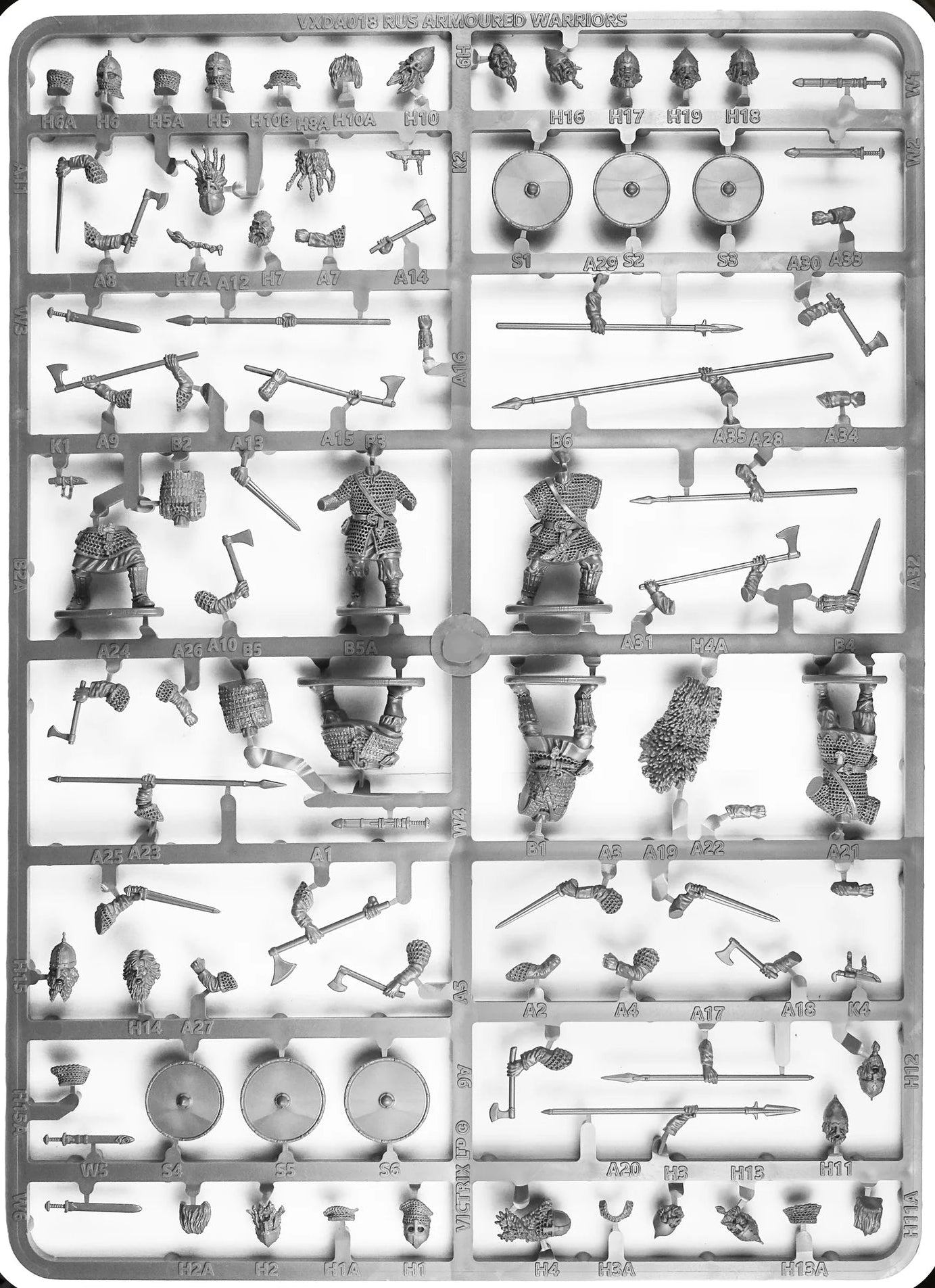 Rus Armored Sprue VXDA018A