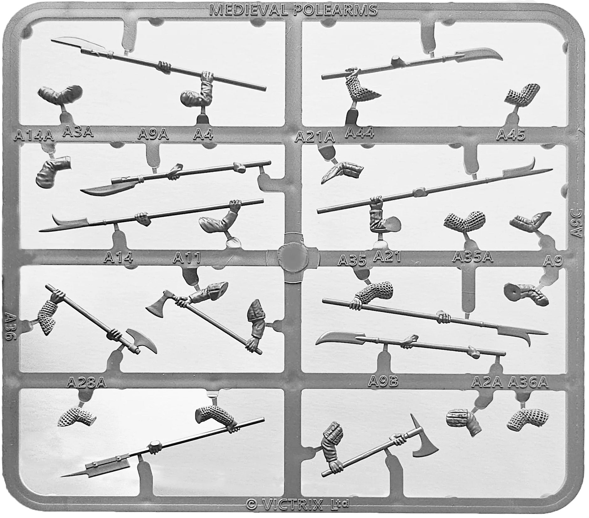 Medieval Foot Sergeants Sprue Set VXM006