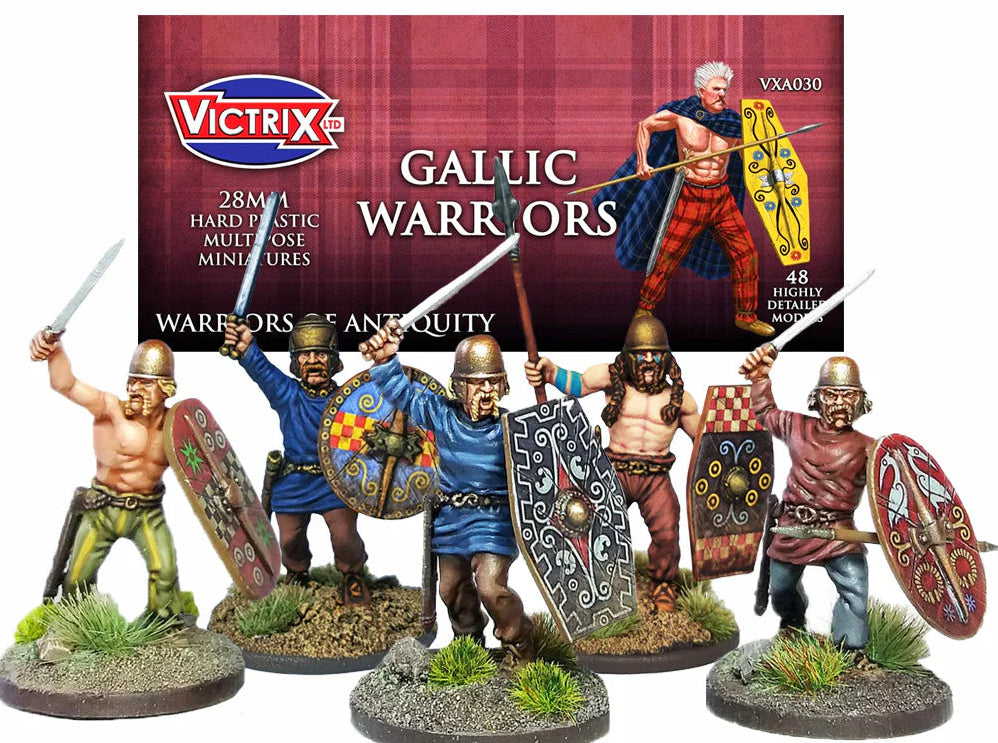 Unarmoured Gallic Warriors VXA030