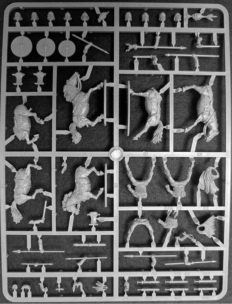 Ancient Gallic Cavalry Sprue Set VXA033