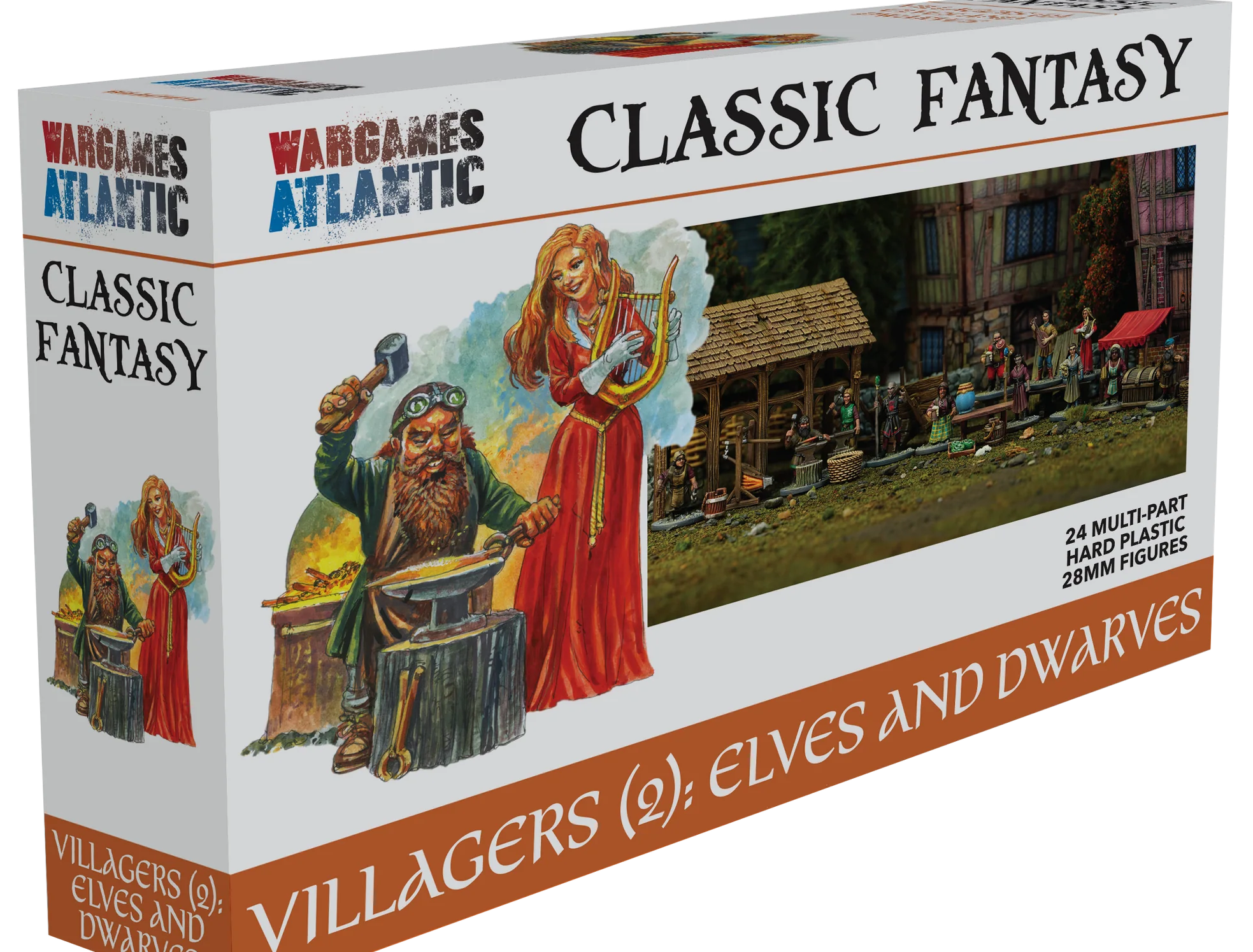 Villagers (2): Elves & Dwarves WAACF015