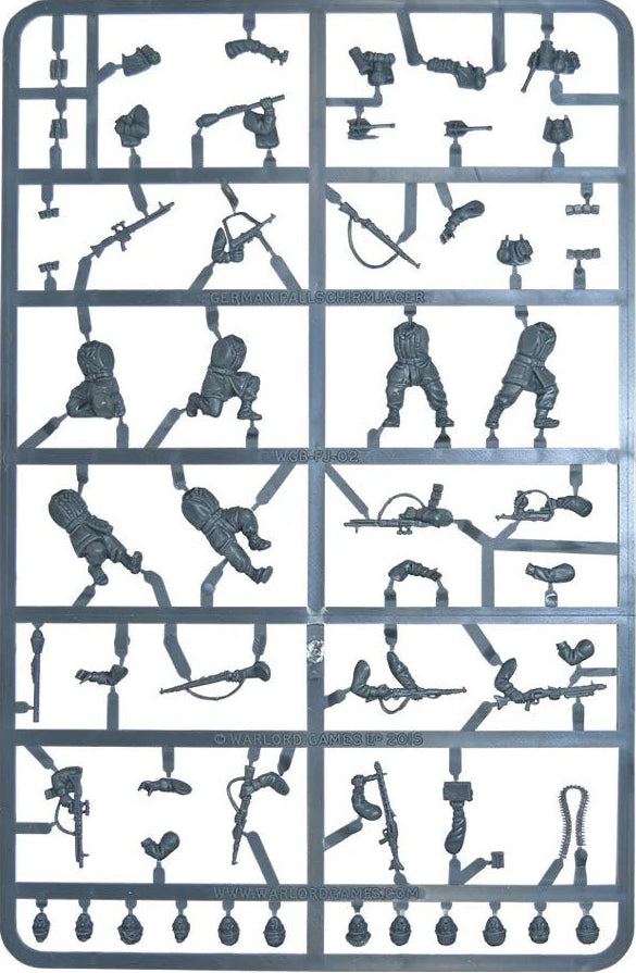 German Fallschirmjagers Sprue FJ02