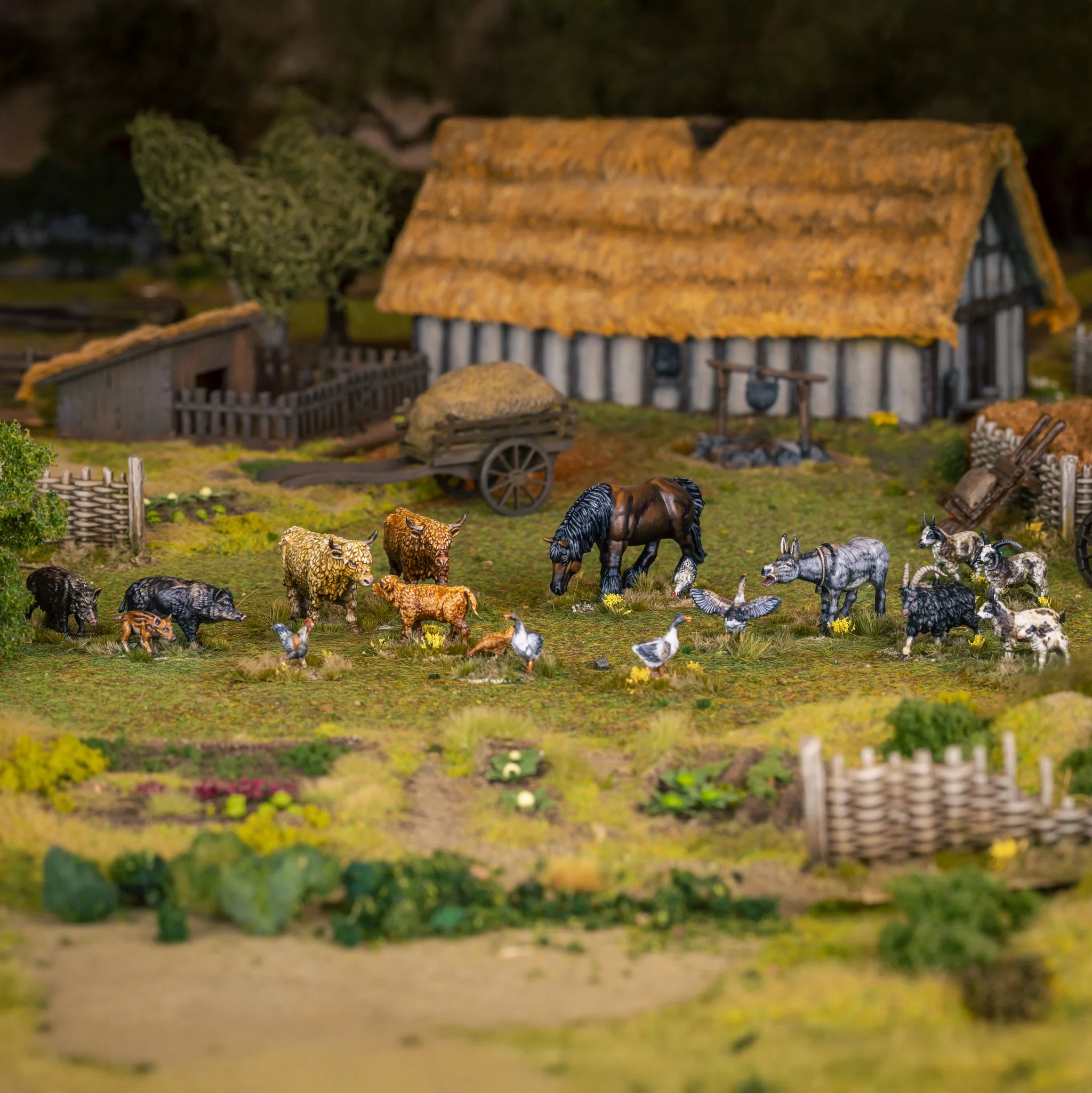 Medieval Farm Animals Sprue VXE014