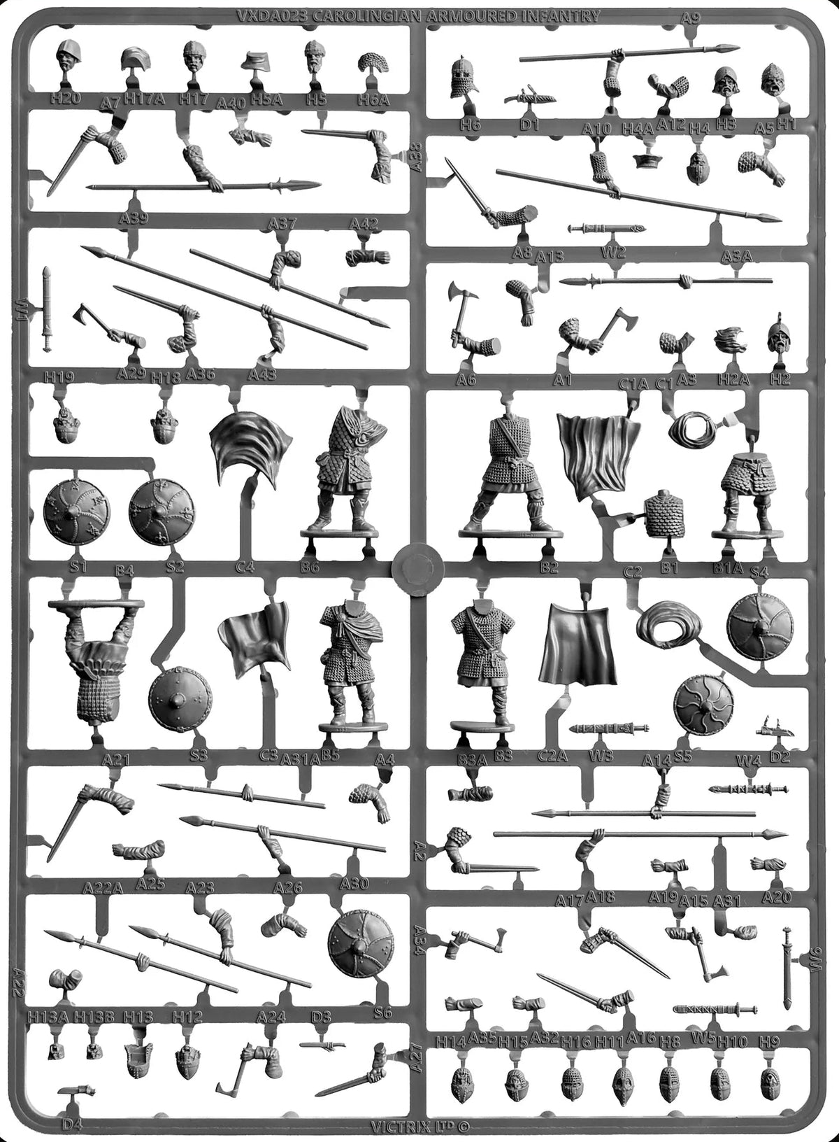 Carolingian Franks Armoured Infantry VXDA023