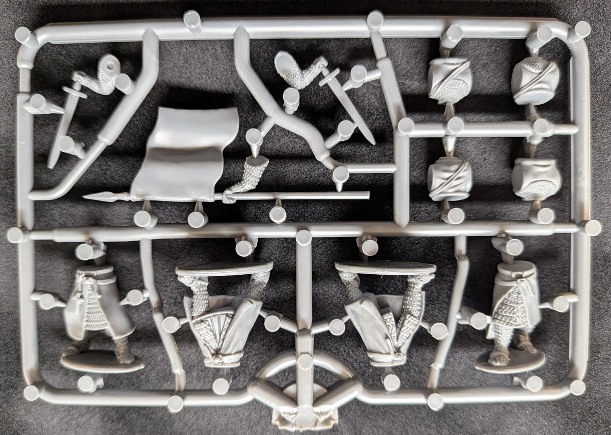 Barons War Foot Knight Command Sprue