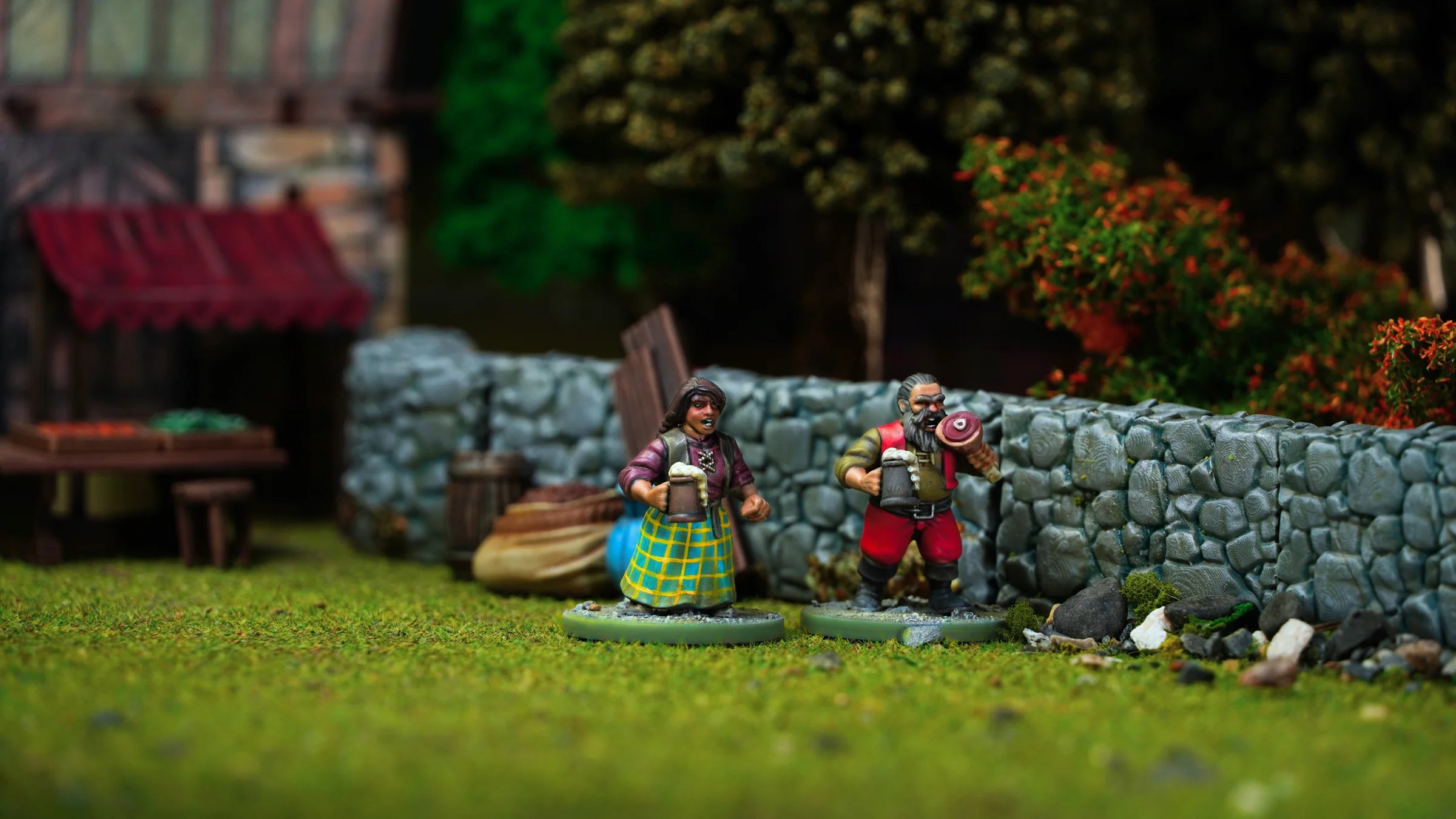 Villagers (2): Elves & Dwarves WAACF015