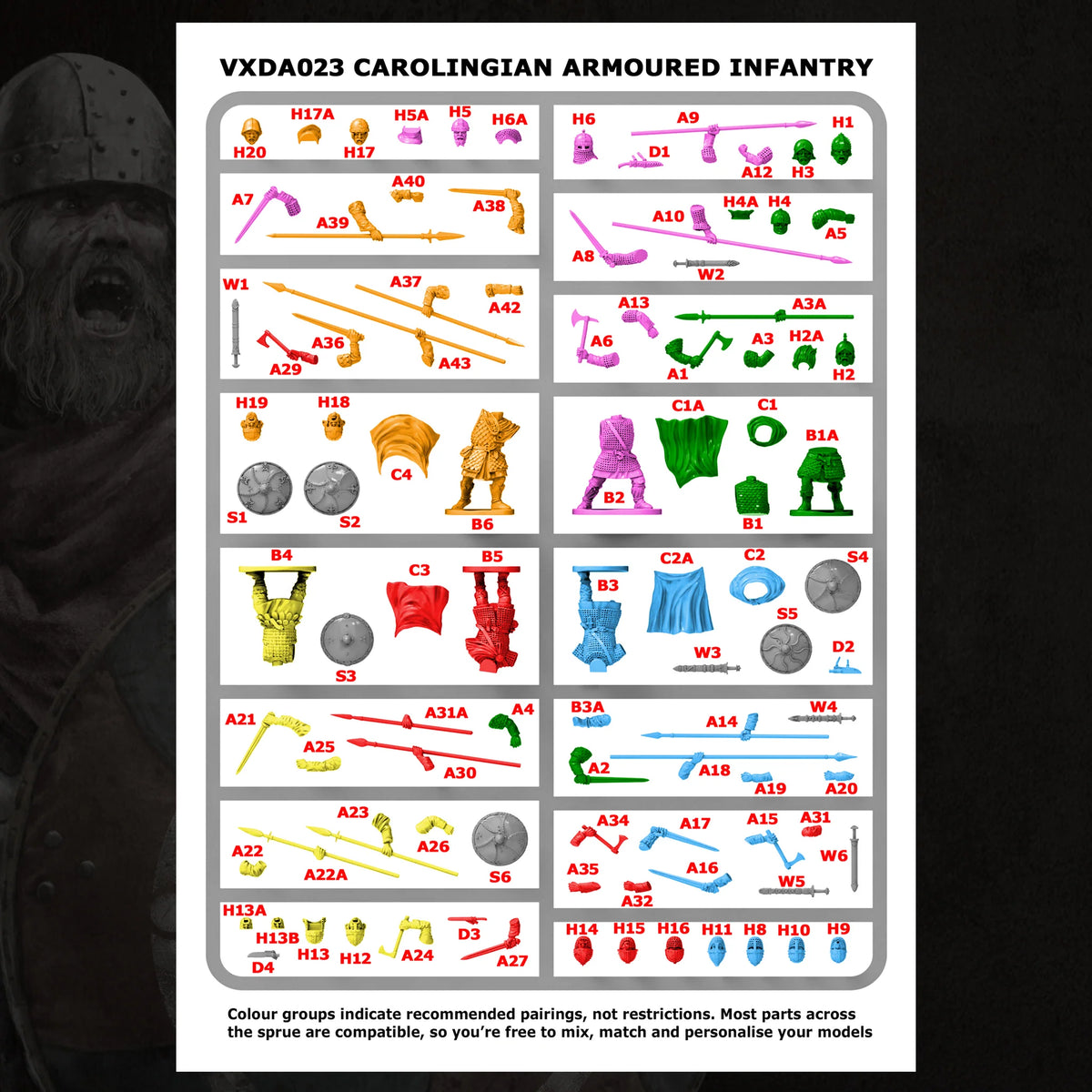 Carolingian Franks Armoured Infantry VXDA023