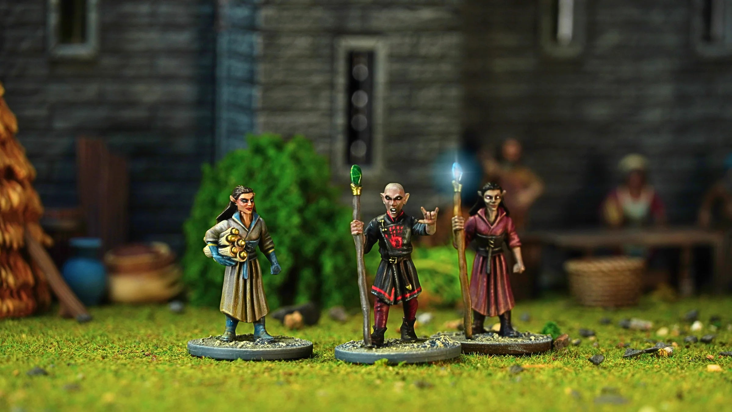 Villagers (2): Elves & Dwarves WAACF015