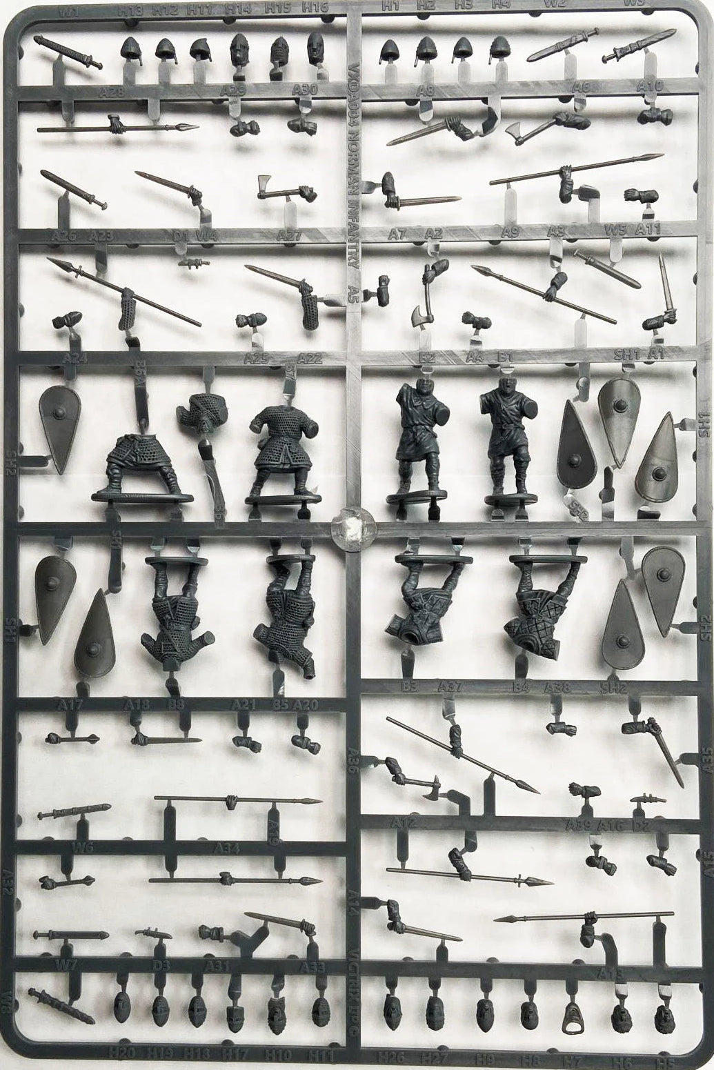 Norman Infantry Sprue VXDA004