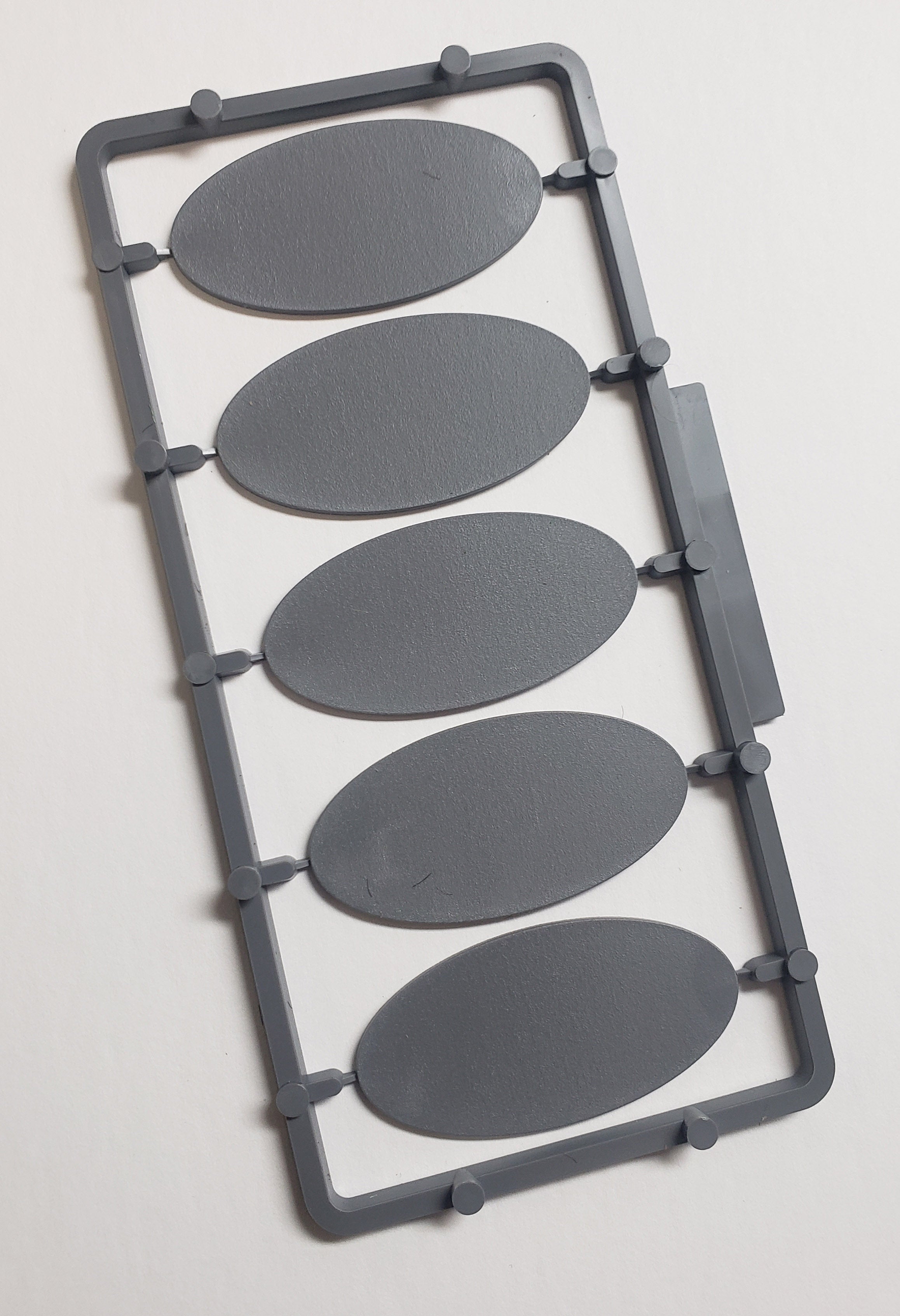 5 25mm x 50mm Oval Bases