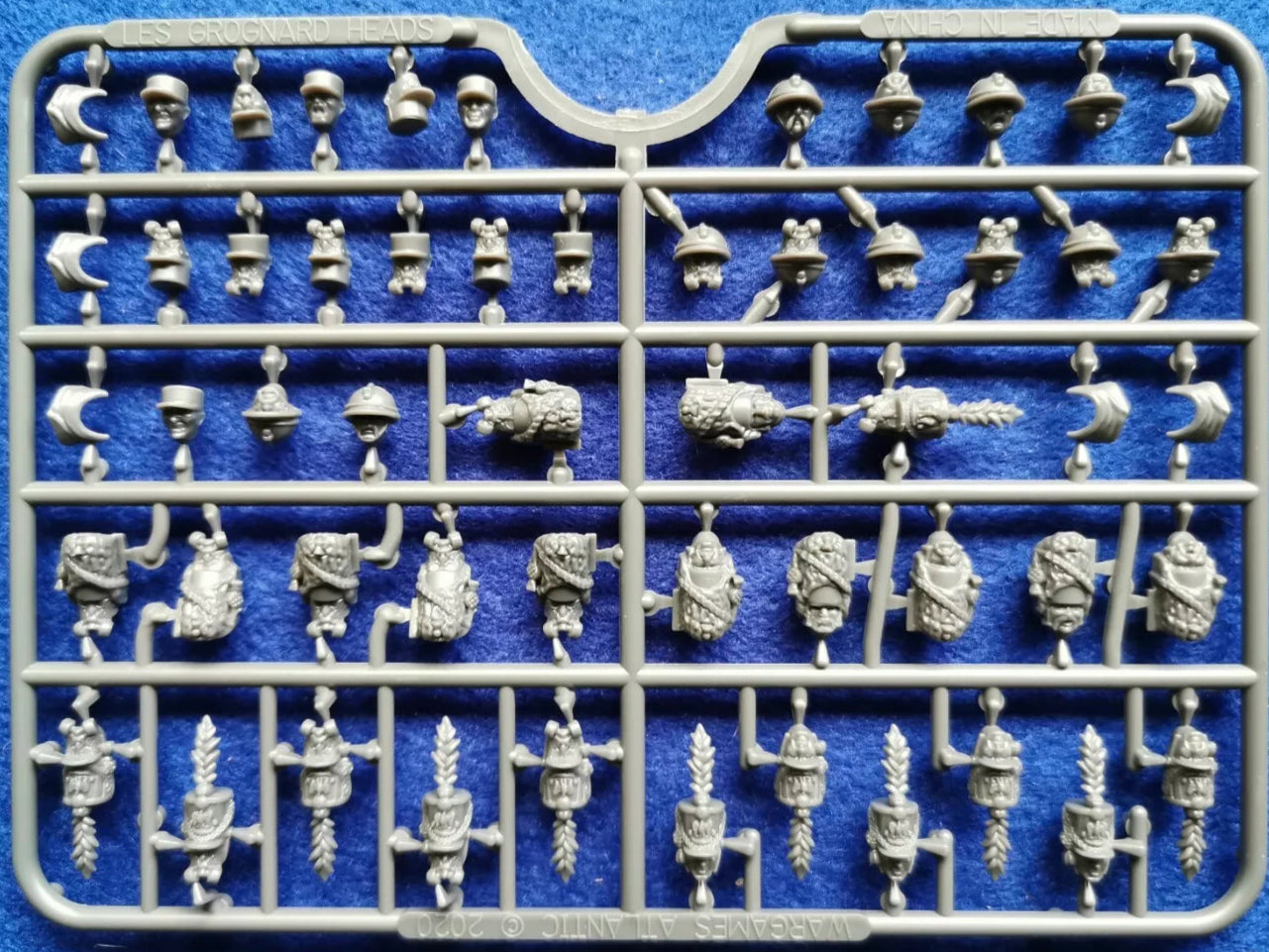 Les Grognards Head Sprue