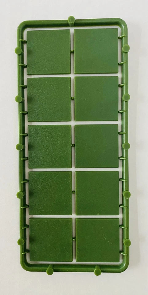 Square Bases 25mm (10)