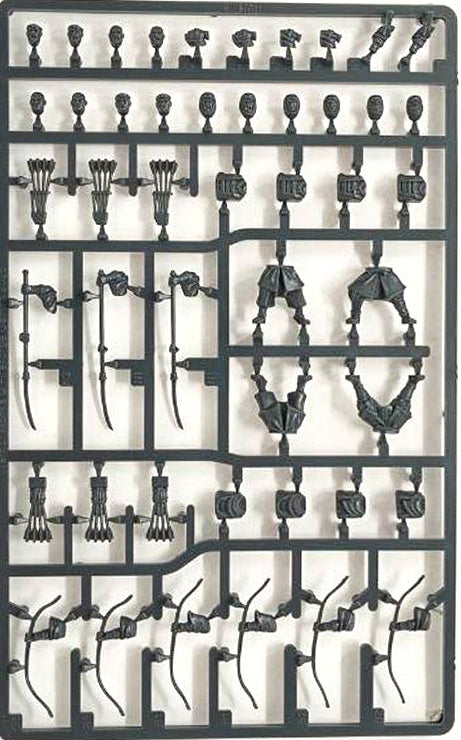 Samurai Wars Warrior Monks Sprue Set SWM001