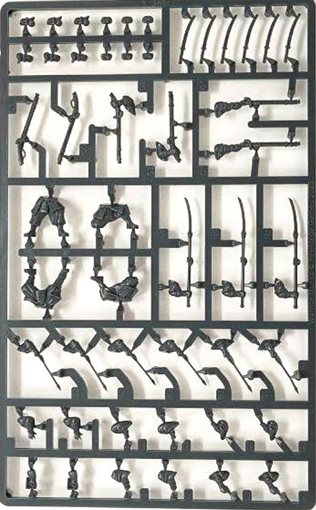 Samurai Wars Warrior Monks Sprue Set SWM001