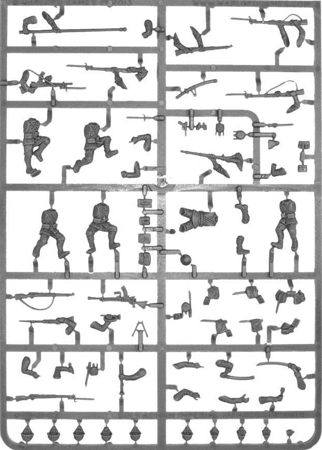Imperial Japanese infantry Sprue JI02