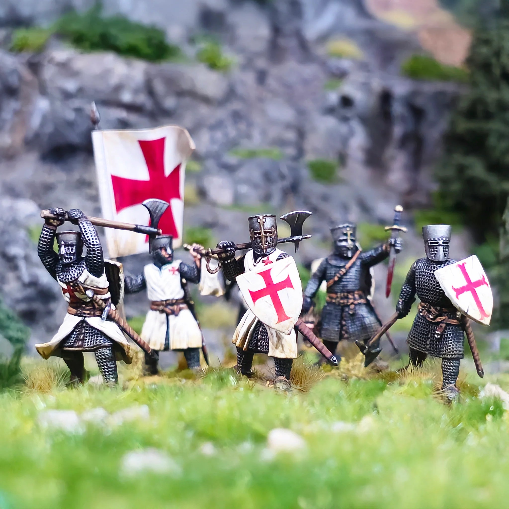 Medieval Foot Knights