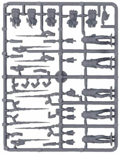 Perry Miniatures Napoleonic French Battalion sprue 1807-14 NEW TO RANGE